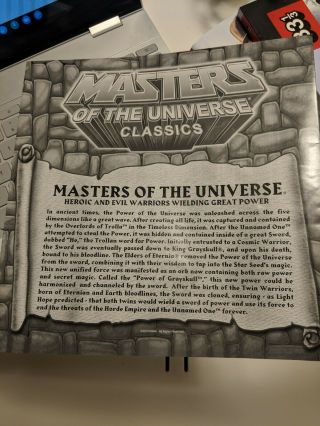 Masters of the Universe Classics Castle Grayskull and w poster 5