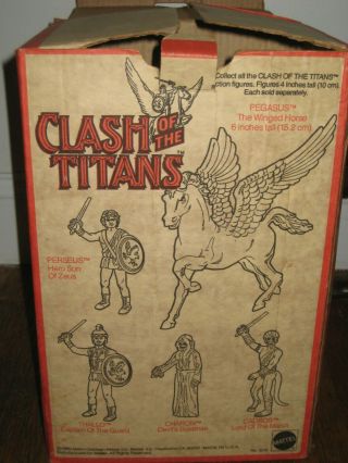 Mattel 1980 MGM Clash Of The Titans KRAKEN Sea Monster NRMT SWEET 6
