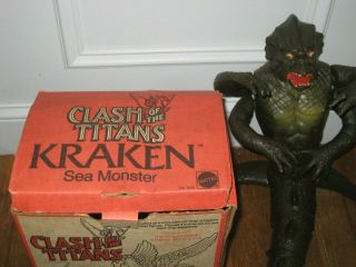 Mattel 1980 MGM Clash Of The Titans KRAKEN Sea Monster NRMT SWEET 7