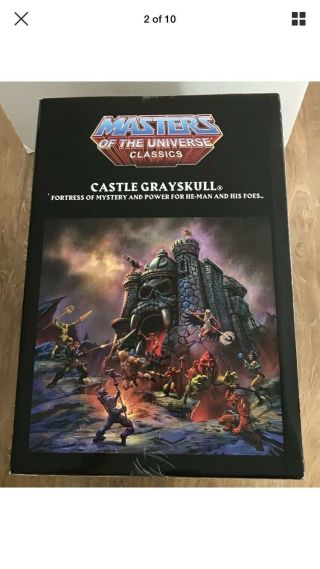 MOTUC,  Castle Grayskull,  Masters of the Universe Classics,  MISB,  box 2