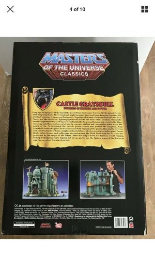 MOTUC,  Castle Grayskull,  Masters of the Universe Classics,  MISB,  box 4