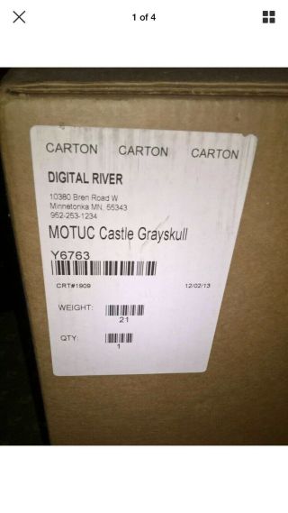 MOTUC,  Castle Grayskull,  Masters of the Universe Classics,  MISB,  box 9