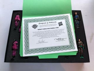 2013 GI JOE JOECON EXCLUSIVE NIGHT FORCE BOX SET NOCTURNAL FIRE CON CONVENTION 3