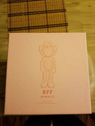 KAWS BFF Pink Plush LE 3000.  2019 Release.  ON HAND 739 3