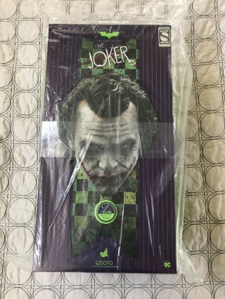 Hot Toys Qs10 The Dark Knight Joker Sideshow Exclusive 1/4