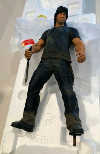 Hollywood Collectibles RAMBO 4 Statue 12 