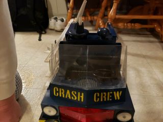 Hasbro 1967 GI Joe Crash Crew Fire Truck Vintage Gijoe Set with Ladder 3