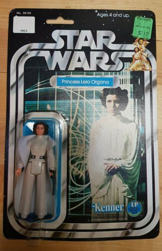 Star Wars Vintage Kenner 12 Back Moc - Princess Leia