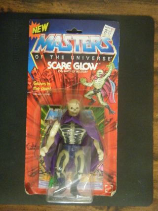 Rare Mattel Masters Of The Universe Motu He Man 1986 Scareglow Nib
