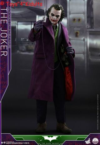 Hot Toys QS 010 1/4 Batman The Dark Knight Rises Joker Heath Ledger Normal Ver 9
