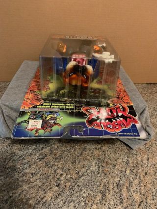 1997 Street Wise Designs Muscle Mutts Red - Knuckle Error Street Sharks RARE 7