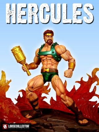 Custom Marvel Legends Classic Hercules Figure By The Legendary Loosecollector