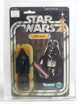 1978 Kenner Star Wars 12 Back - B Darth Vader // Afa 70 Y - Ex,  12129819