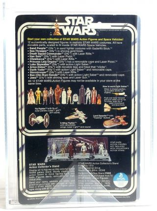 1978 Kenner Star Wars 12 Back - B Darth Vader // AFA 70 Y - EX,  12129819 3