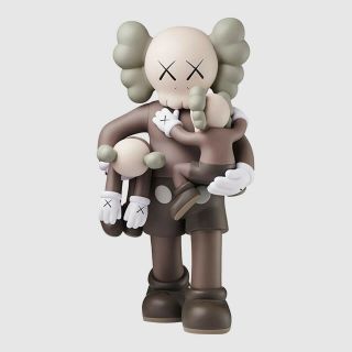 Medicom Toy Kaws Companion Slate Gray Brown In Package 100 Authentic