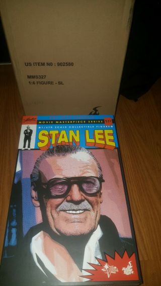 Hot Toys Mms327 Stan Lee Marvel Universe Legends 1/6 12 " Sideshow Action Figure