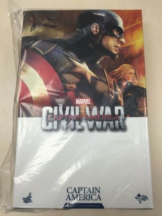 Hot Toys Mms 350 Captain America Civil War Steve Rogers Chris Evans Figure