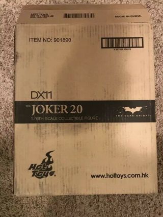 Hot Toys The Dark Knight DX11 Joker 2.  0 7
