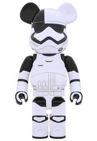 Be@rbrick 1000 First Order Stormtrooper Executioner Rare Medicom Bearbrick
