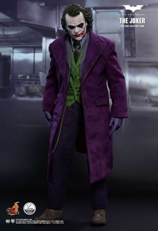 Hot Toys The Dark Knight Joker 1/4 Scale Figure Qs010 Heath Ledger
