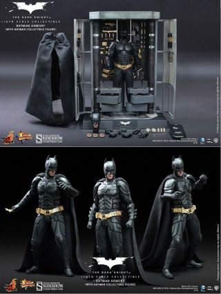 Hot Toys Batman Armory With Dark Knight Batman Figure Factory