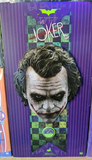 Hot Toys The Dark Knight Joker 1/4 Scale Figure Qs010 Heath Ledger