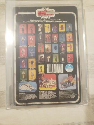 Vintage Star Wars 1980 Kenner Han Solo Hoth ESB 31 Back - A AFA 85 (80/85/85) 2