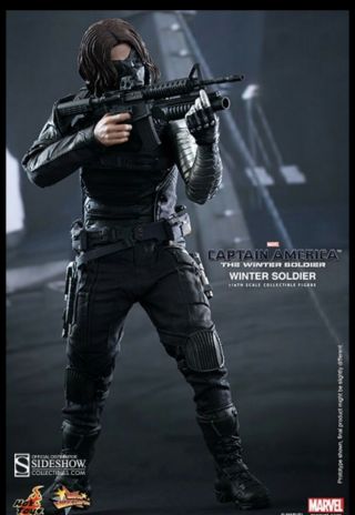 Hot Toys Captain America Winter Soldier Bucky Barnes Sebastian Stan 902185