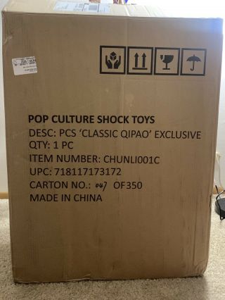 Pop Culture Shock Chun Li Classic Qipao 1:3 Scale Statue,  Street Fighter,  Capcom 11