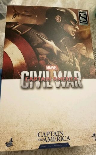2016 Hot Toys Mms 360 Captain America Civil War Steve Rogers (battling Version)