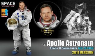 1/6 Cyber Hobby Apollo 11 Commander,  Astronaut With Likeness Of Neil Armstrong