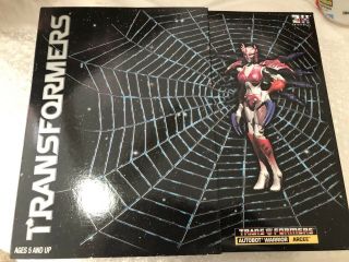 Transformers 2001 Botcon Beast Wars Arcee Black Widow Spider -