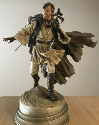 Obi - Wan Ben Kenobi Mythos Sideshow Collectibles Polystone Statue