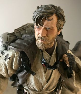 Obi - Wan Ben Kenobi Mythos Sideshow Collectibles Polystone Statue 3