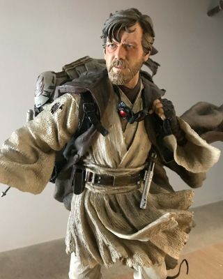 Obi - Wan Ben Kenobi Mythos Sideshow Collectibles Polystone Statue 5