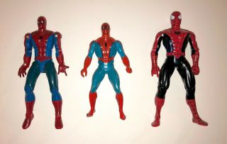 Over 30 Spider - Man Action Figures: 1967 - 2017: Capt.  Action,  Mego,  Mattel,  RAH 8