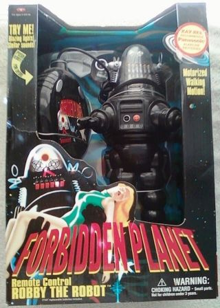 Forbidden Planet Robby The Robot Rc Trendmasters Vhtf Last One