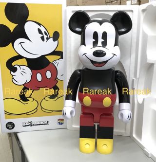 Medicom Be@rbrick 2018 Disney 1000 Mickey Mouse Laughing Ver.  Bearbrick 1pc