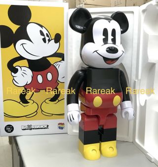 Medicom Be@rbrick 2018 Disney 1000 Mickey Mouse Laughing ver.  Bearbrick 1pc 3