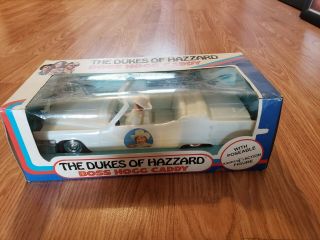 Mego Dukes Of Hazzard Boss Hogg Caddy Caddilac Vehicle Grand Toys Toy Mib