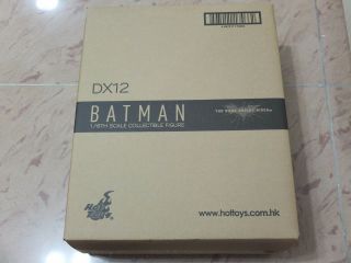 Hot Toys Dx12 Dx 12 Dark Knight Rises Batman Bruce Wayne Christopher Open