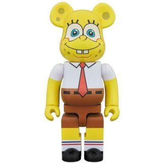 Spongebob Squarepants 1000 Bearbrick By Medicom Toy X Nickelodeon Box