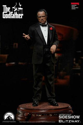 Godfather Vito Corleone Statue By Blitzway 1:4 Scale Figure