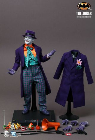 Hot Toys Batman The Joker Dx08 Jack Nicholson 1989 1/6