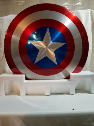 Marvel Legends CAPTAIN AMERICA 75th Anniversary Metal Shield Hasbro 2