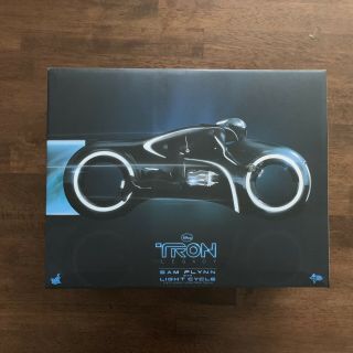 Hot Toys Tron Legacy Sam Flyn W/light Cycle Mms142 1/6 Figure Hottoys