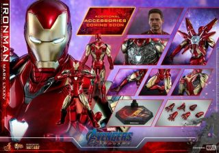 Pre Hot Toys 1/6 Avengers: Endgame Iron Man Mk85 Mms528d30 Action Figure Set Toy