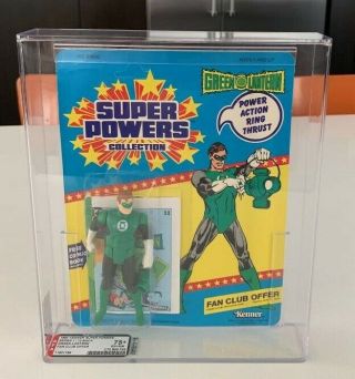 1984 Kenner Powers Green Lantern 12 - Back Afa 75,