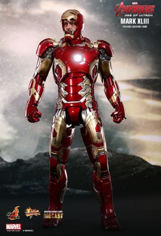 Hot Toys 1/6 Mms278d09 – Avengers: Age Of Ultron – Mark Xliii