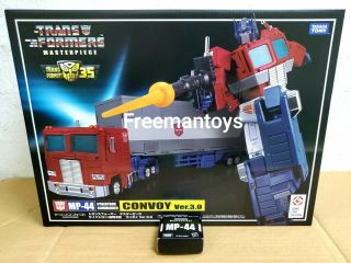 Takara Tomy Transformers Mp - 44 Optimus Prime Ver.  3.  0 Convoy Master Piece